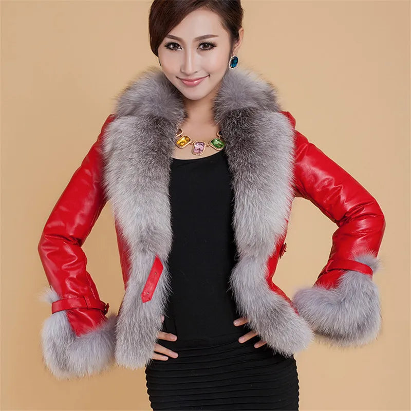 Winter Luxe Faux Fur Women's Jacket – Grab Now