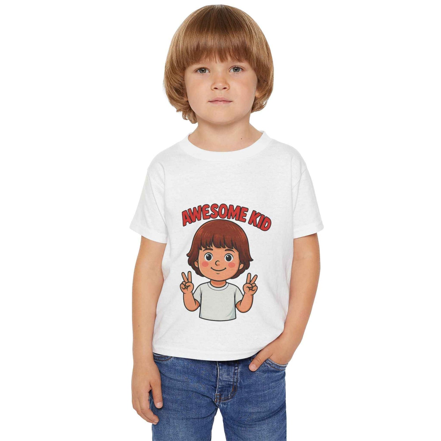 Awesome Kid Toddler T-shirt - Fun, Comfy  Play-Ready Tee