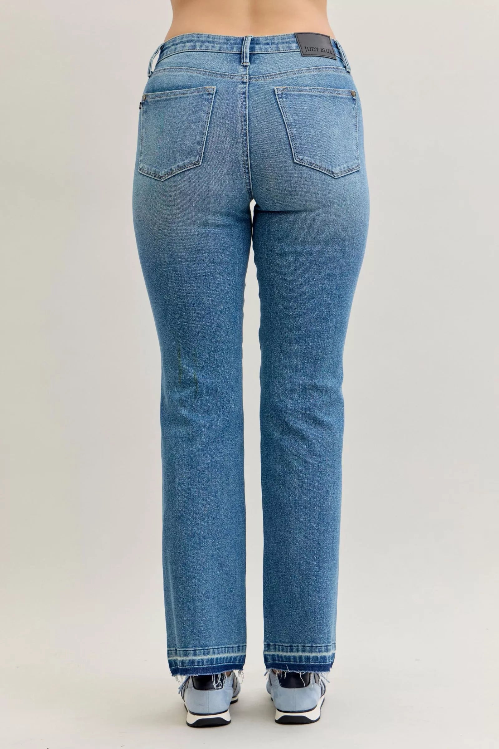 Judy Blue bootcut jeans – back pockets and yoke shaping