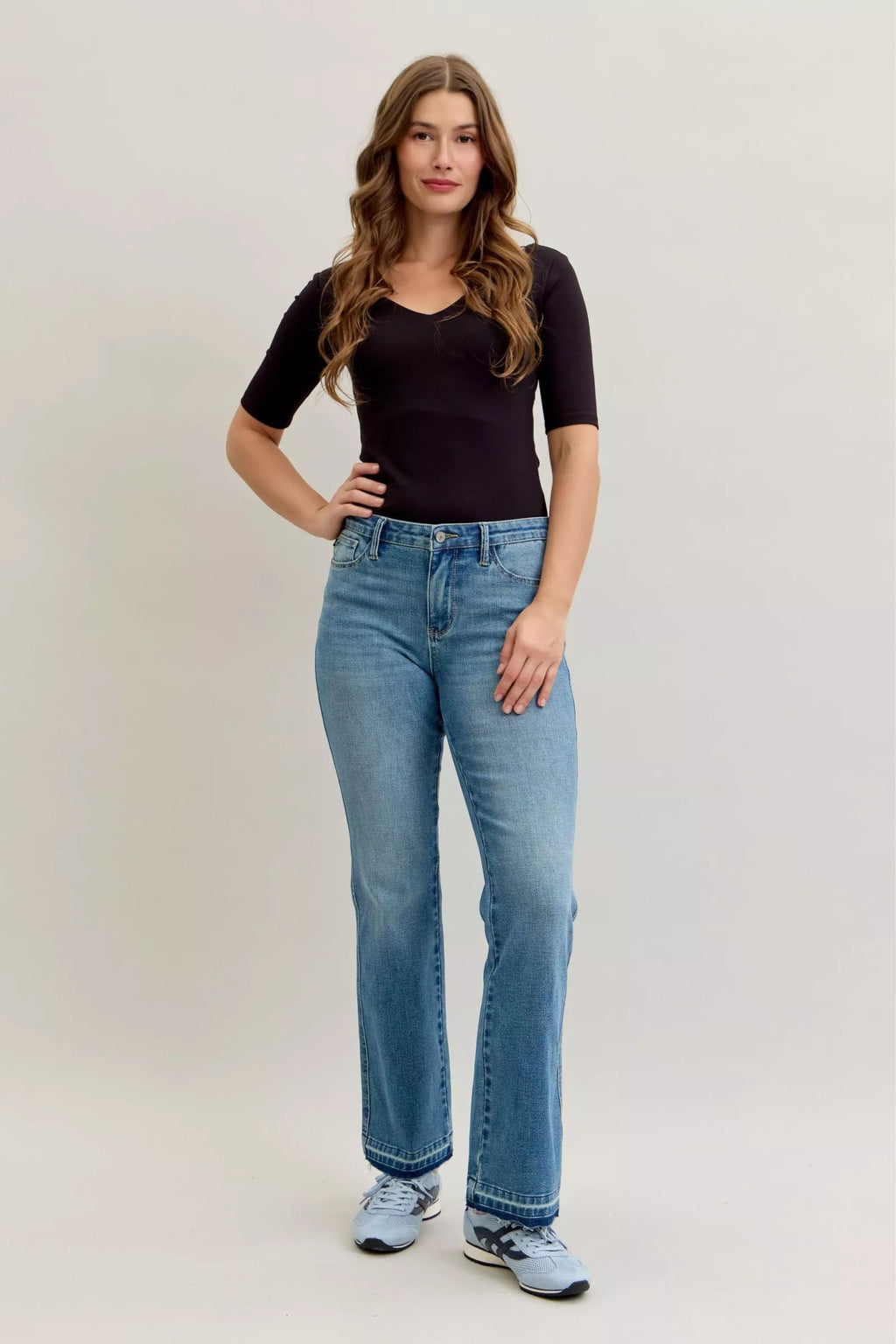 Judy Blue Bootcut Jeans – Tummy Control, Mid Rise