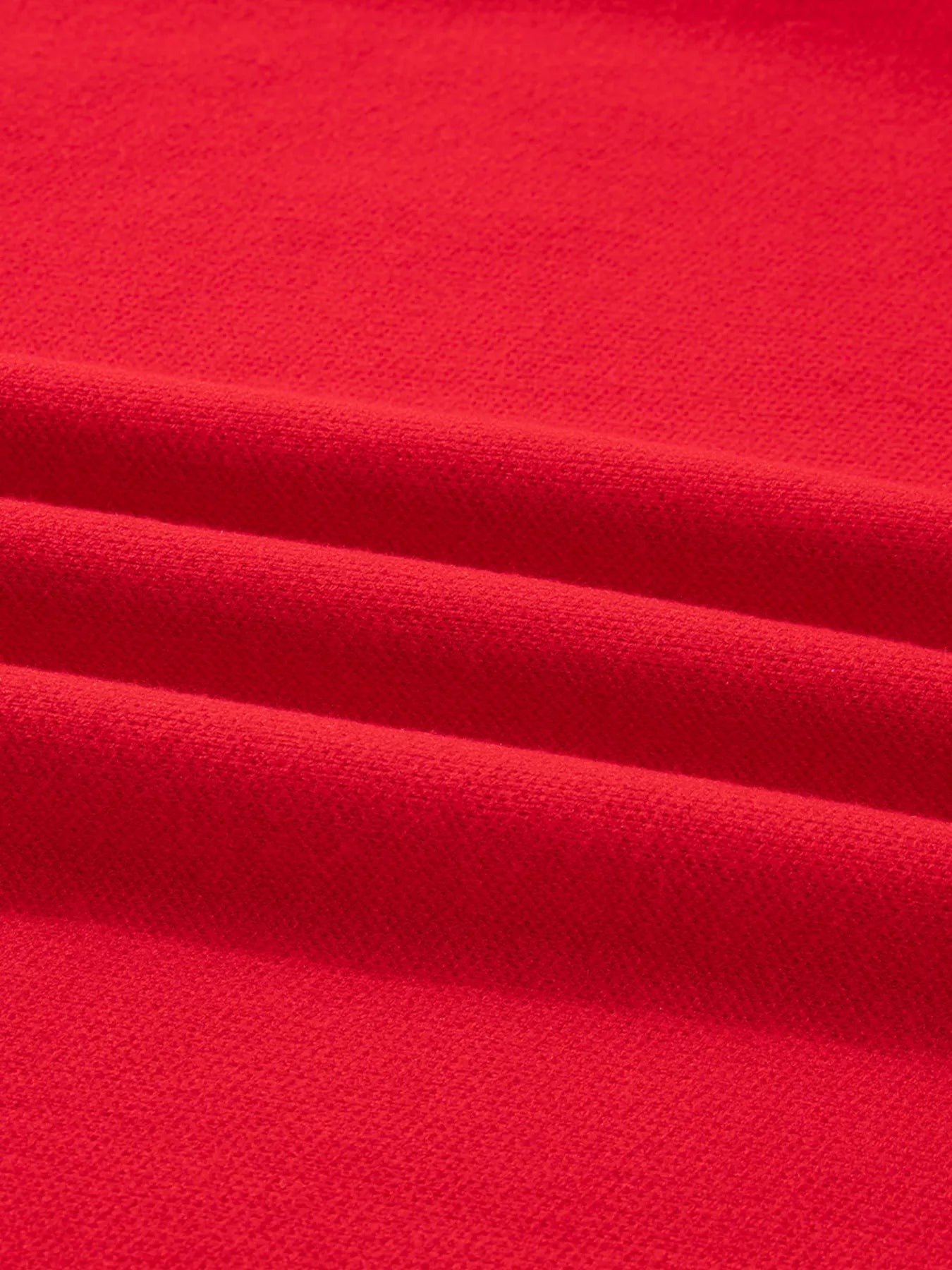 Let It Snow Christmas sweater folded flat – premium viscose blend