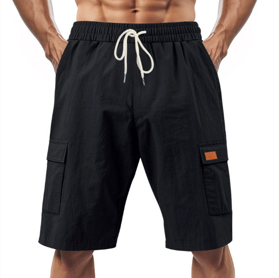Lightweight Linen Shorts for Sports and Outdoor Leisure

