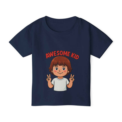 Awesome Kid Toddler T-shirt - Fun, Comfy  Play-Ready Tee