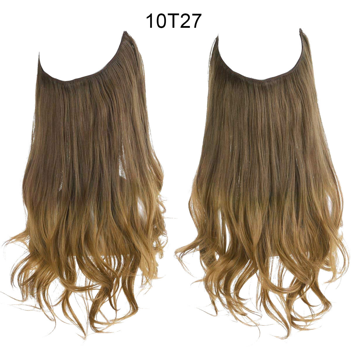 Long Curly Fish Line Wig – Natural Matte Finish & Realistic Look