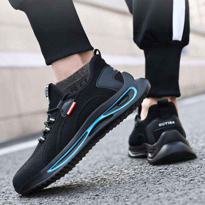 Steel Toe Safety Shoes with Kevlar Sole | All-Season Grip