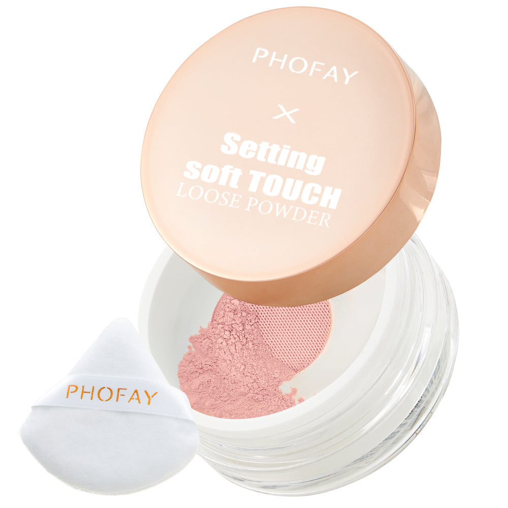 Mattify Your Makeup with PHOFAY Soft Touch Powder