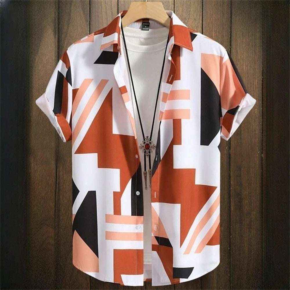 Men's Camouflage Shirt - 3D Print, S-5XL, Summer Style