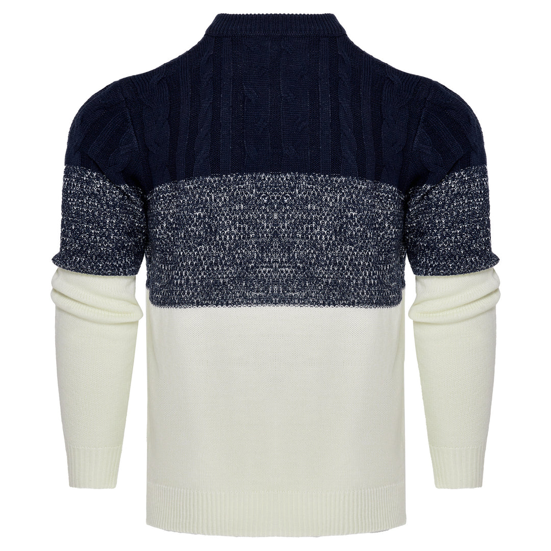 Men’s Knitted Sweater – Office casual look with chinos