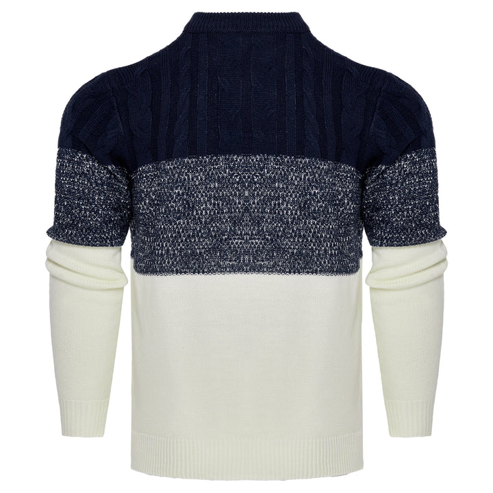 Men’s Knitted Sweater – Office casual look with chinos