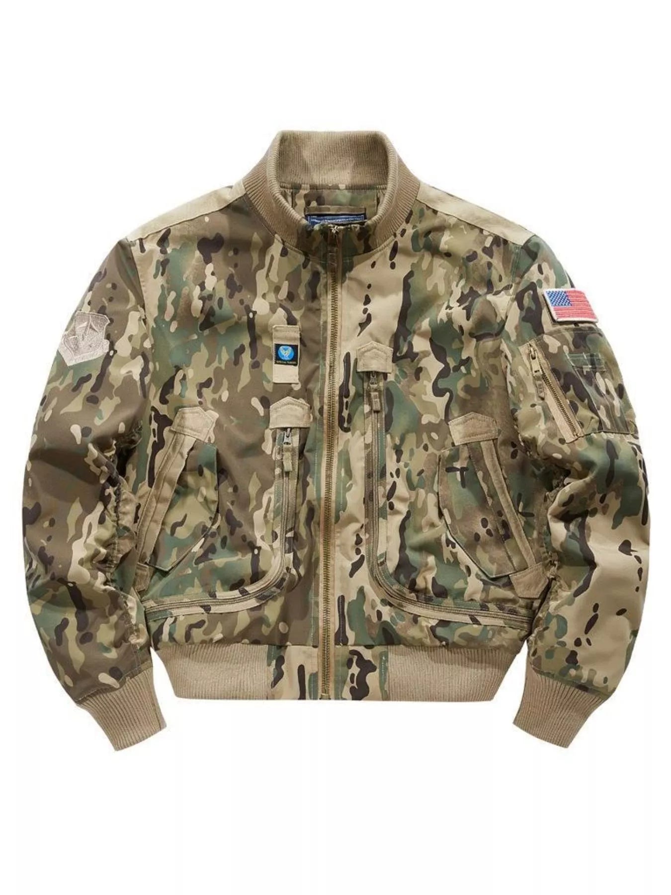 Men’s Plus Size Zip-Up Jacket – Pocket depth and secure storage