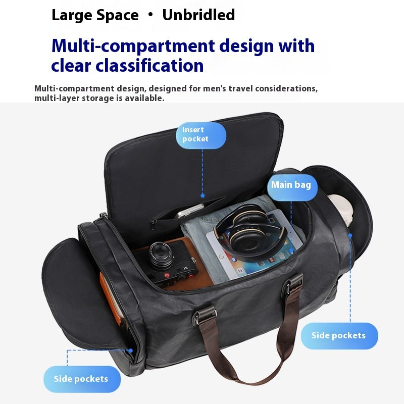 Men’s Travel Bag 56cm Premium Business Travel Duffel Case