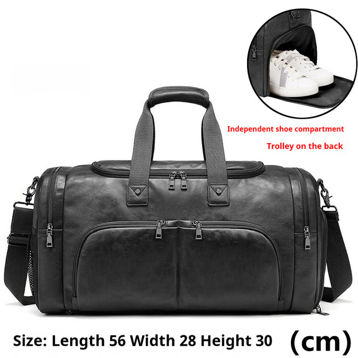 Men’s Travel Bag 56cm Premium Business Travel Duffel Case