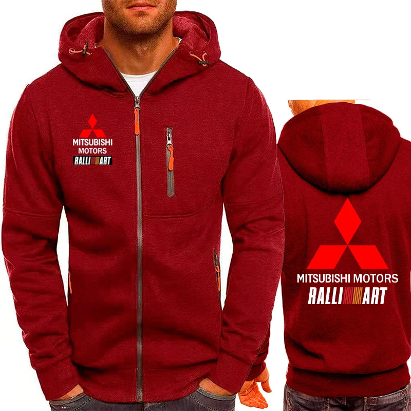 Mitsubishi Racing Jacket lifestyle – streetwear motorsport style