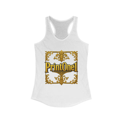 Vintage PrintOne Women’s Racerback Tank