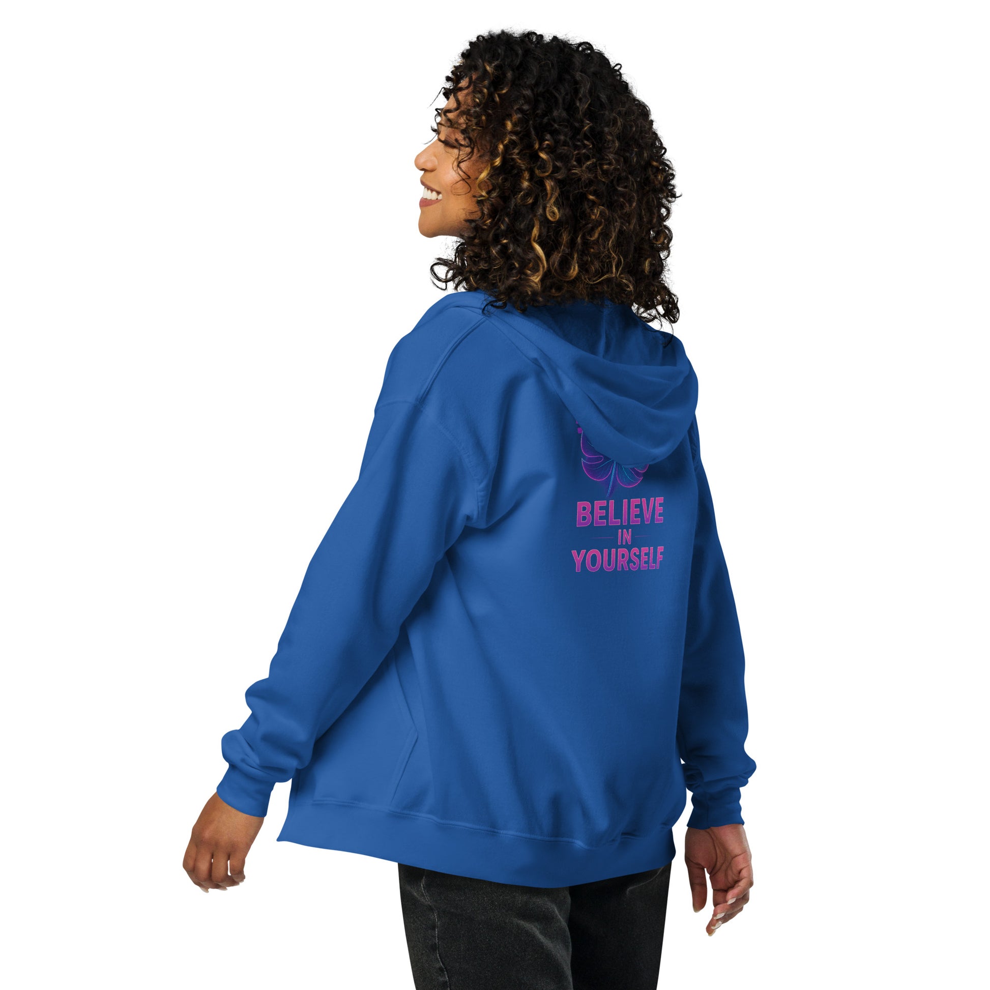 Modern Unisex Hoodie with Color-Matched Drawcord