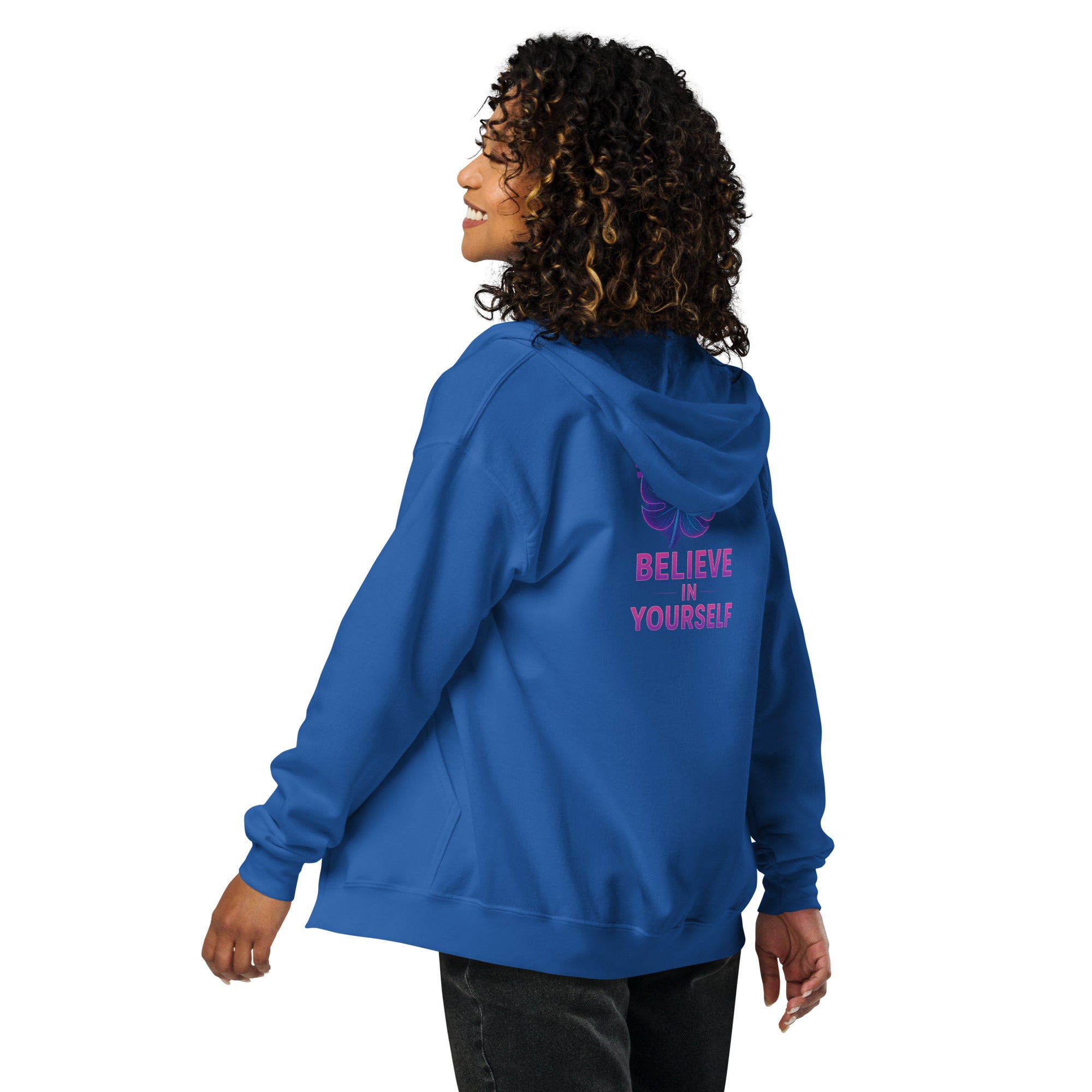 Modern Unisex Hoodie with Color-Matched Drawcord