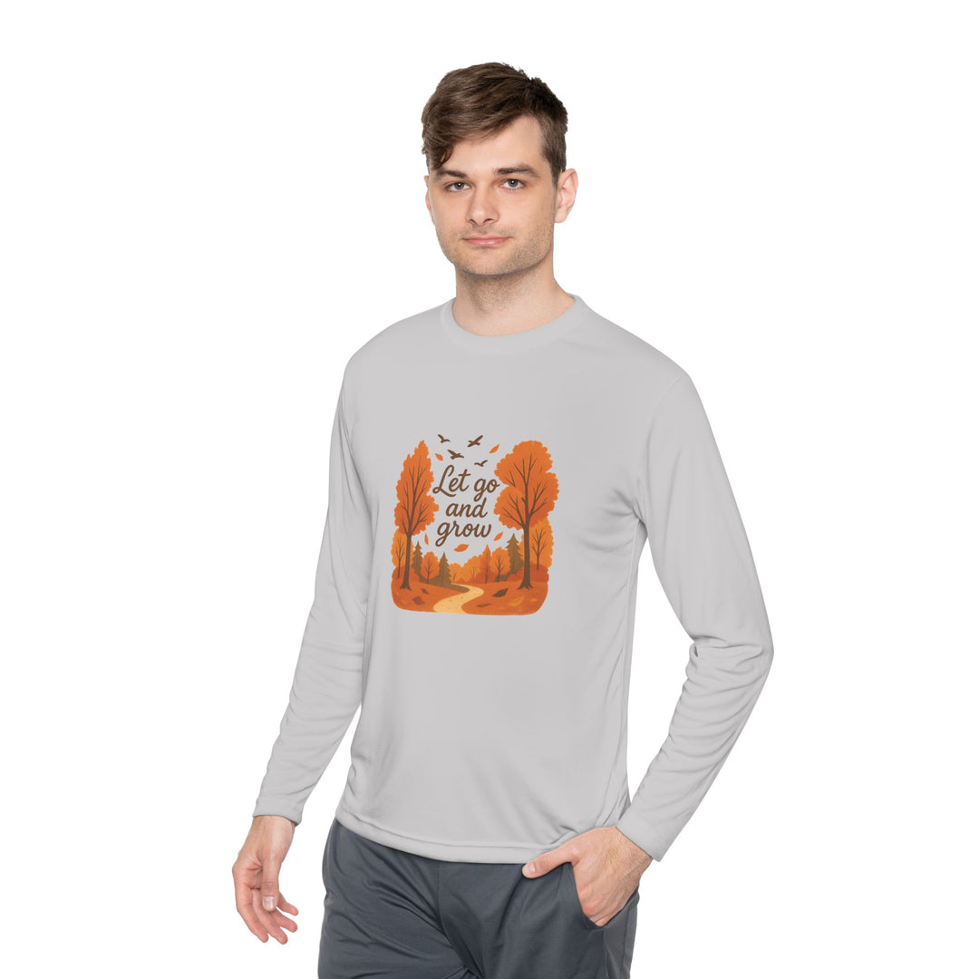 Moisture-wicking Unisex Long Sleeve Tee for all-day comfort