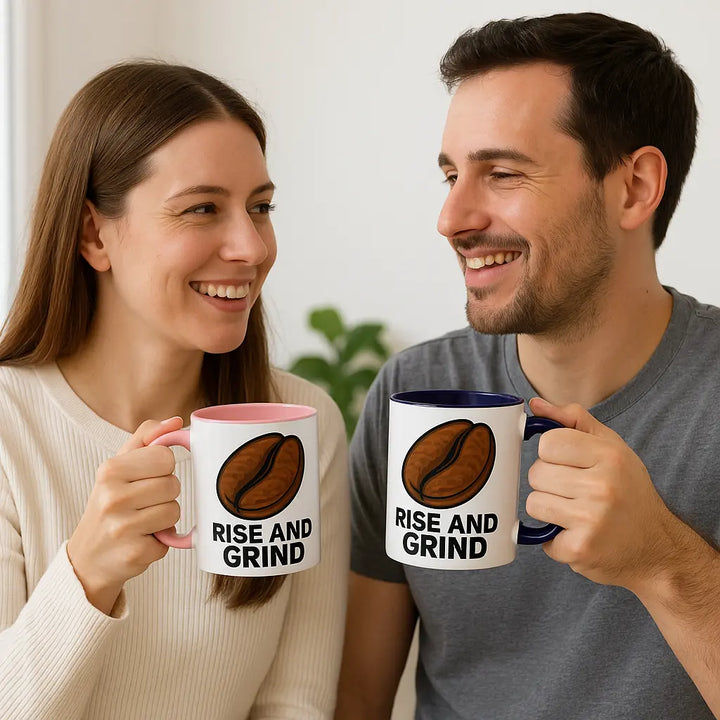 Rise and Grind Coffee Mug – Start Mornings Right