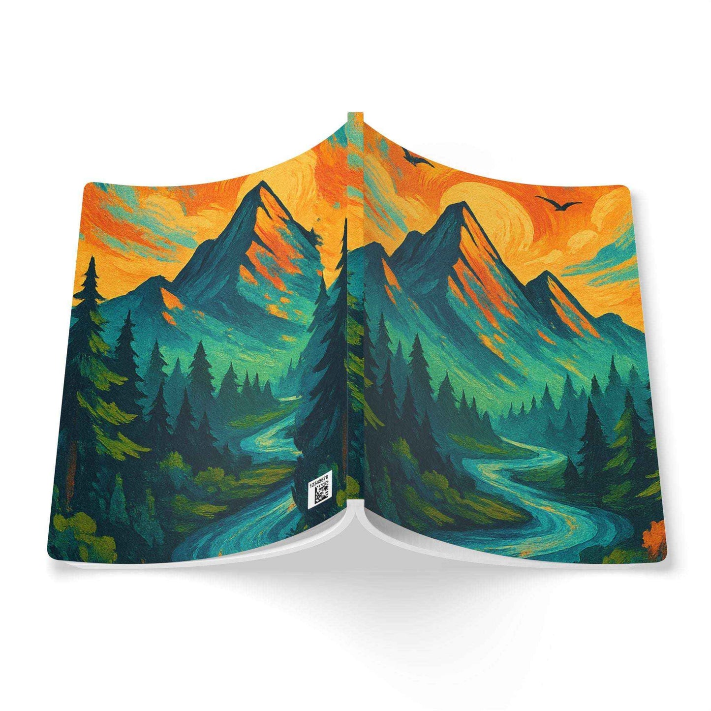 Nature-Inspired Softcover Journal – Write Your Journey