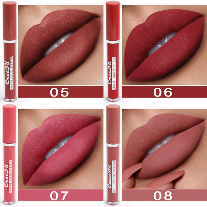 Non-Stick Waterproof Matte Lipstick in Nude Tones for Subtle Professional Looks