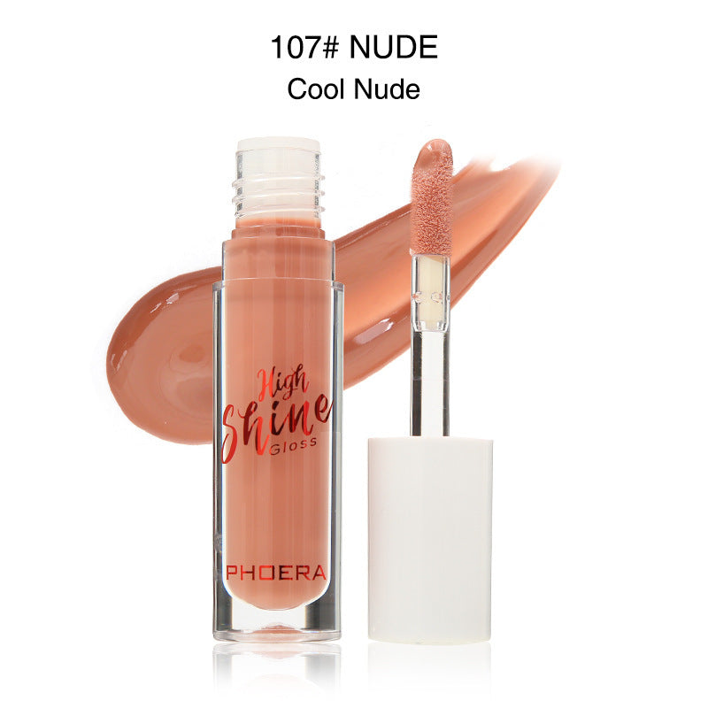 Non-Sticky, High-Shine Lip Glaze for All-Day Wear

