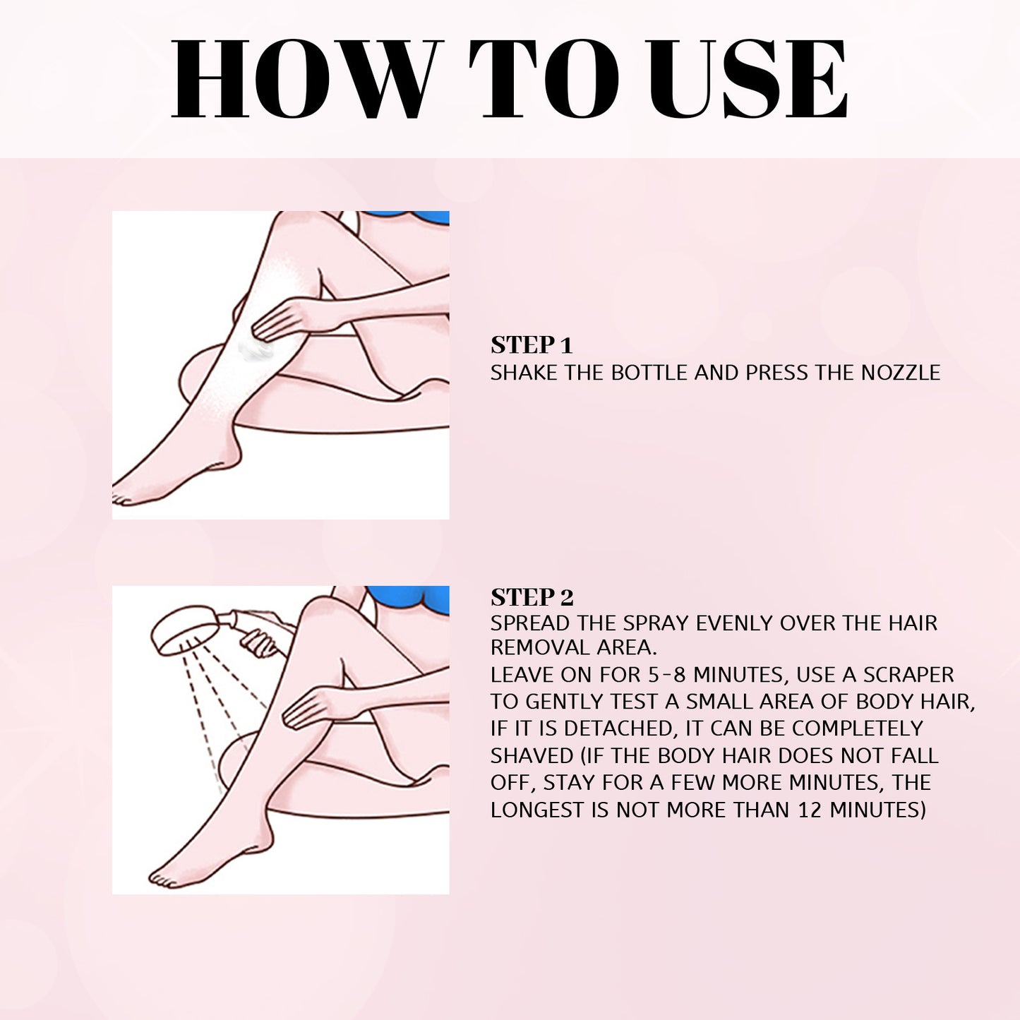 Nourish and Remove: Hair Removal Spray with Moisturizing Benefits