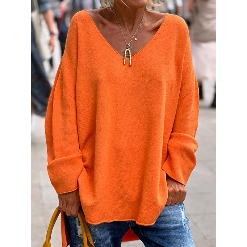 Solid color women&