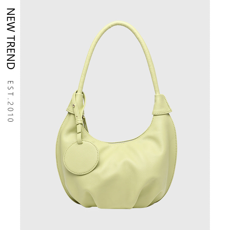 Soft Crescent Shoulder Bag – Stylish & Versatile Design