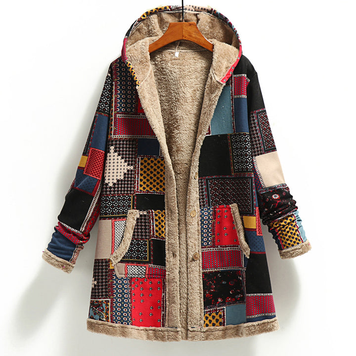 Red jacket front view