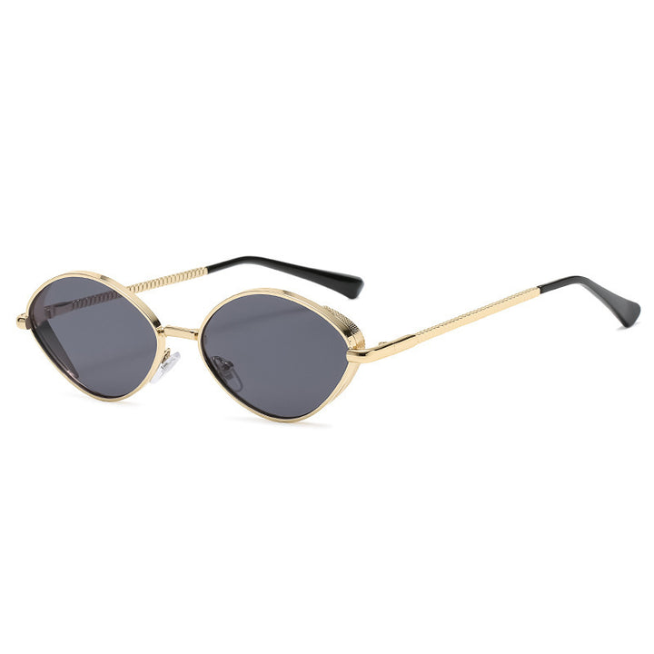 Oval Women’s Sunglasses – Diamond Thread Leg