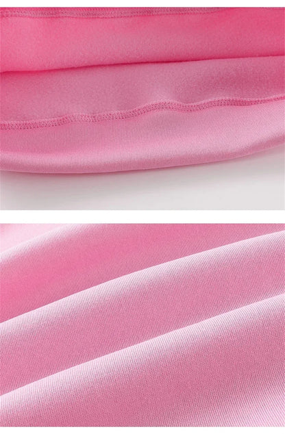 Oversized Paris Print Hoodie with Drop Sleeves