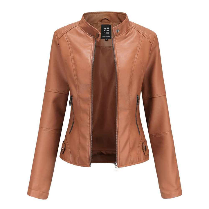PU Leather Jacket for Women - Urban Elegance Redefined