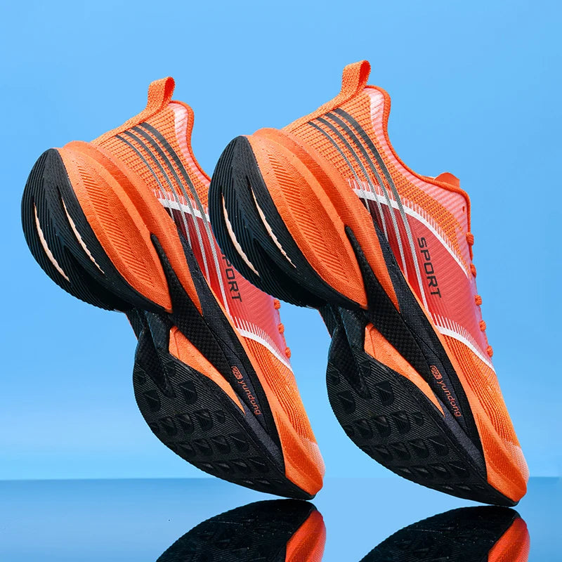 Platform men’s sneakers – lightweight mesh for cool comfort