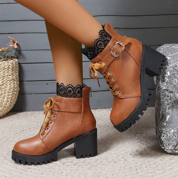 Plus Size Short Boots for Women | Fall–Winter Ankle Boots
