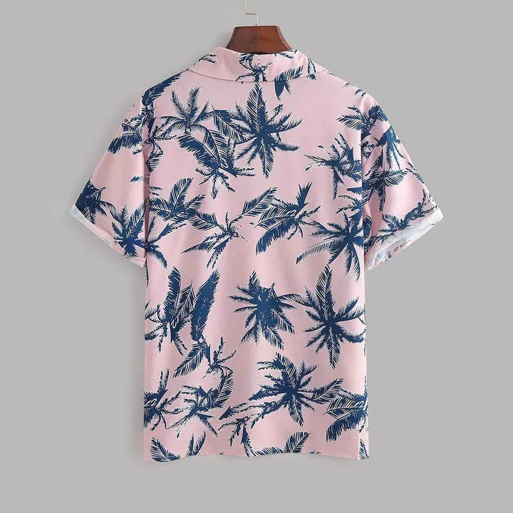 Tropical Hawaiian Set for Men - Plus Size, Quick-Dry Style