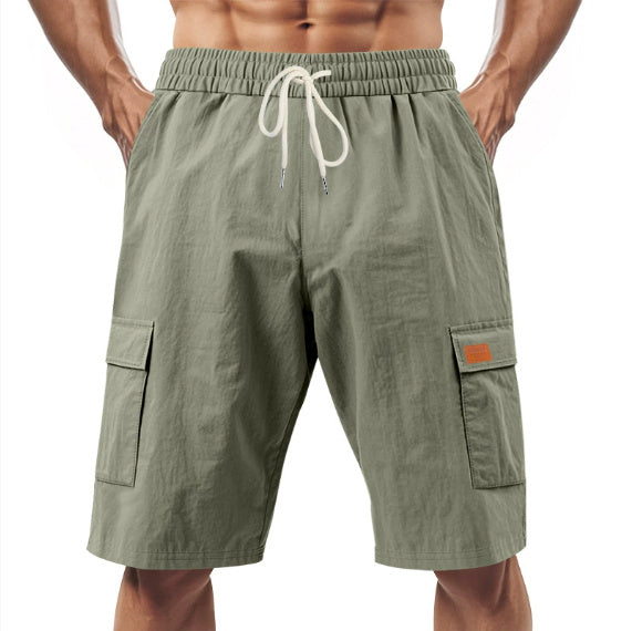Premium Linen Shorts with Adjustable Waist for Men

