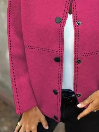 Premium knit plus size button up cardigan – versatile wardrobe essential