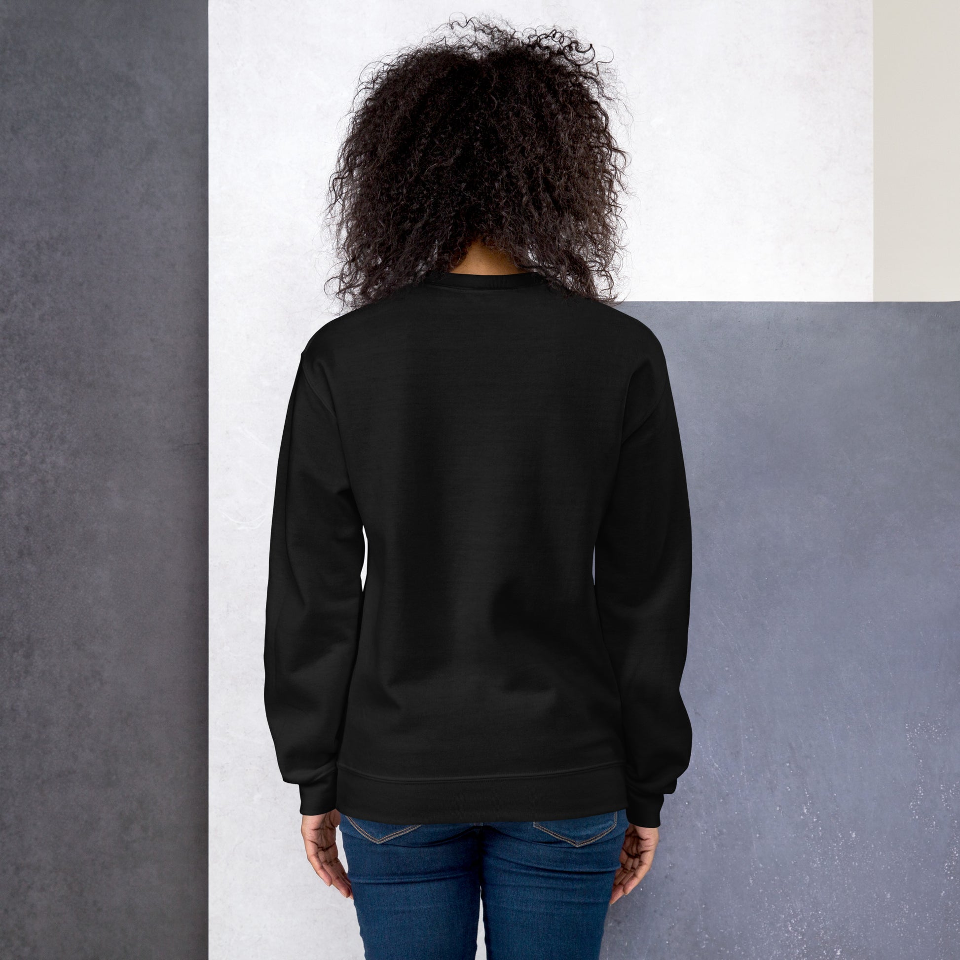 Premium unisex sweatshirt with bold chest design for winter wear

