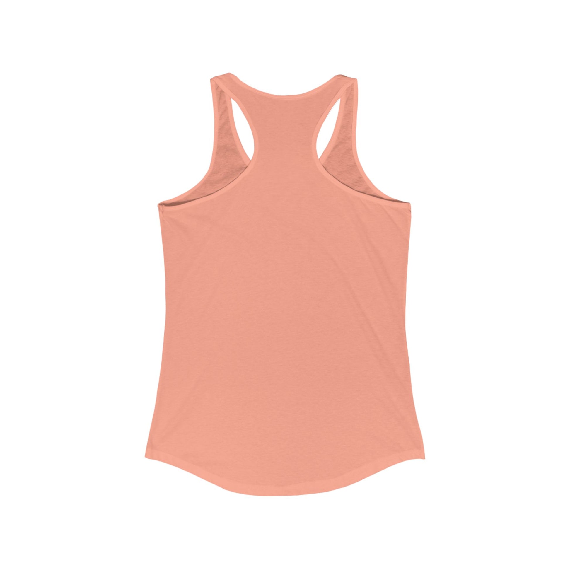 PrintOne1 baroque-style logo on racerback tank top for women, styled for versatility.

