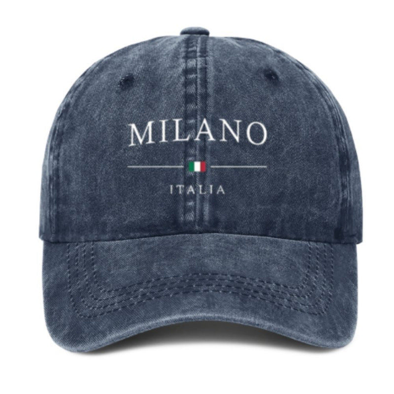 Printed Baseball Cap – breathable polyester dome crown style