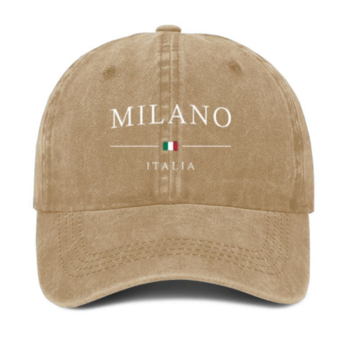 Printed Baseball Cap – classic dome crown with curved brim