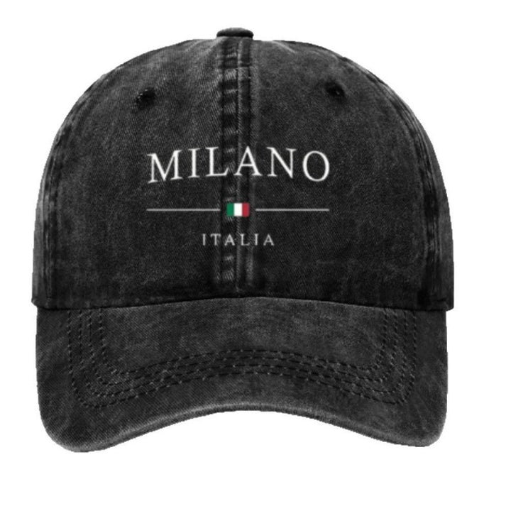 Printed Baseball Cap – retro print, soft top, sun-proof comfort