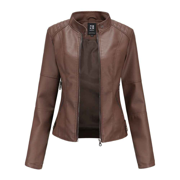 PU Leather Jacket for Women - Urban Elegance Redefined