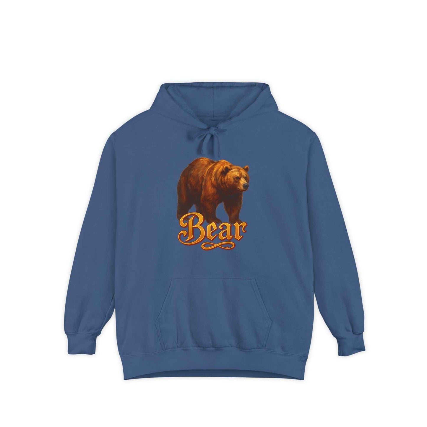 Bear Graphic Unisex Hoodie  - Cozy Outdoor Sweatshirt