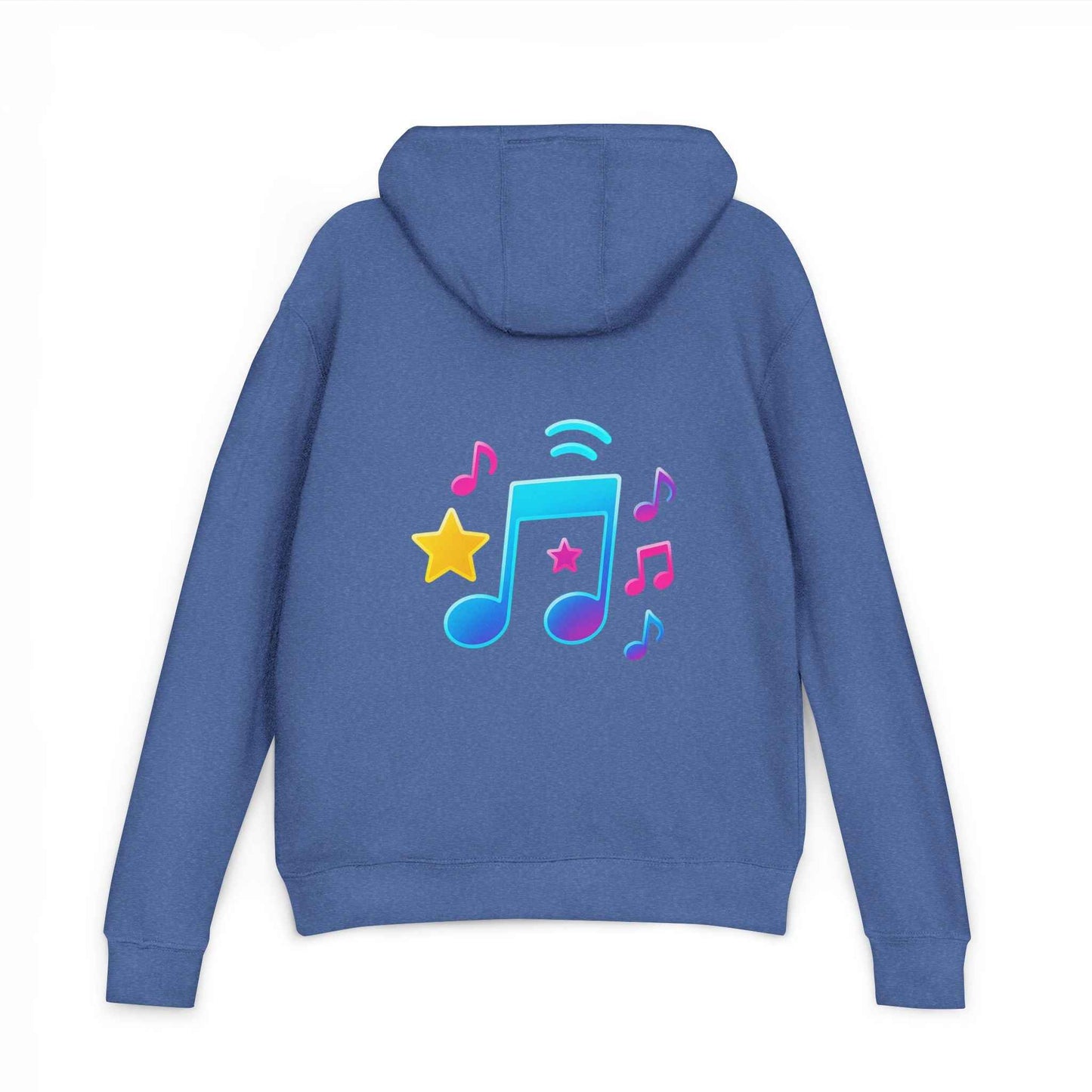 Musical Notes Hoodie - Style for True Music Lovers