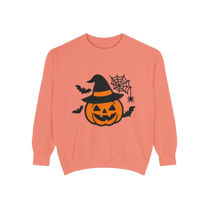 Relaxed fit Halloween crewneck for trick-or-treat comfort and style


