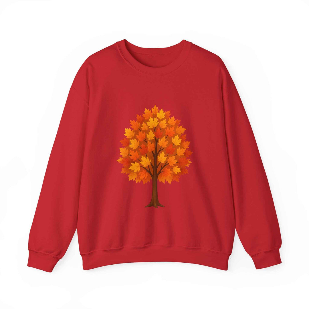 Autumn Tree Sweatshirt – Cozy Fall Crewneck