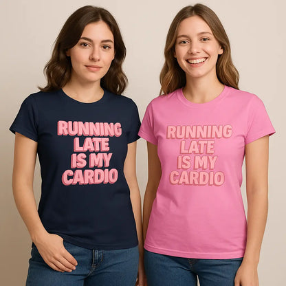 Running Late Tee: Comfortable Women’s Casual Top