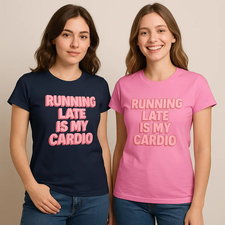 Running Late Tee: Comfortable Women’s Casual Top
