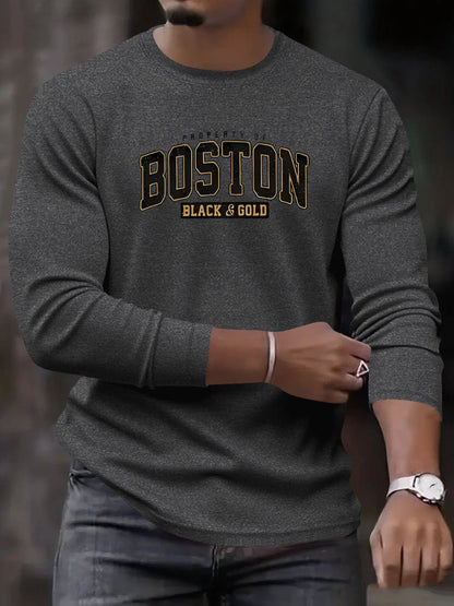 Men's Los Angeles Long Sleeve Tee - Soft Cotton Comfort